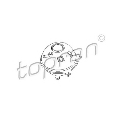Photo Expansion Tank, coolant TOPRAN 104049