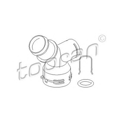 Photo Coolant Flange TOPRAN 112401