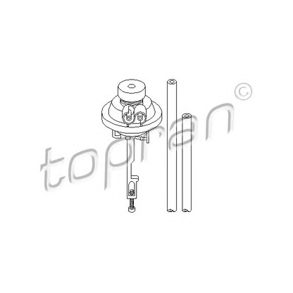 Photo Vacuum Chamber, carburettor TOPRAN 100578