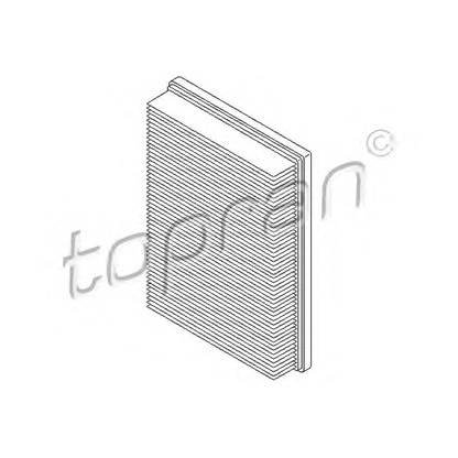 Zdjęcie Filtr powietrza TOPRAN 103175