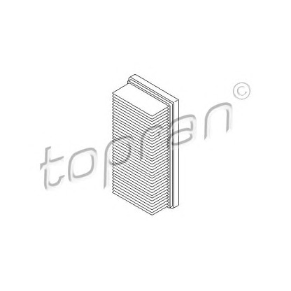 Фото Воздушный фильтр TOPRAN 101037