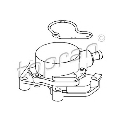 Photo Vacuum Pump, brake system TOPRAN 110873