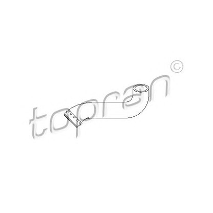 Фото Трубка нагнетаемого воздуха TOPRAN 111540