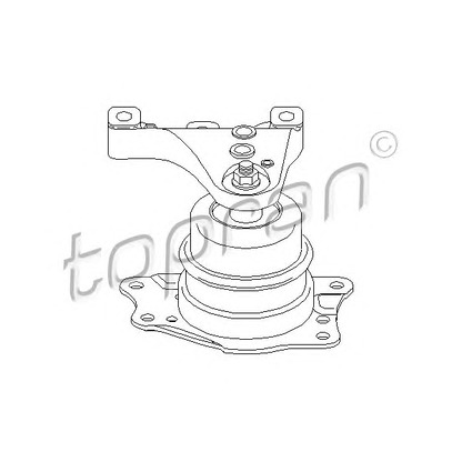 Фото Подвеска, двигатель TOPRAN 111902