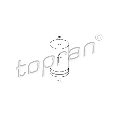 Photo Filtre à carburant TOPRAN 103993