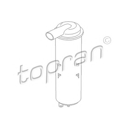 Photo Activated Carbon Filter, tank breather TOPRAN 111022