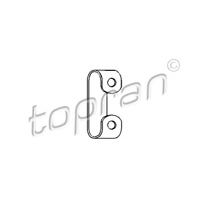 Zdjęcie Częsć zaciskowa, układ wydechowy TOPRAN 102748