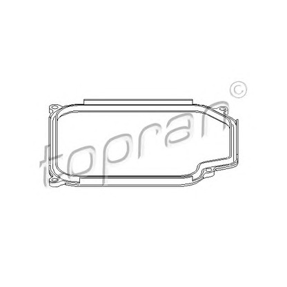 Photo Seal, automatic transmission oil pan TOPRAN 108754