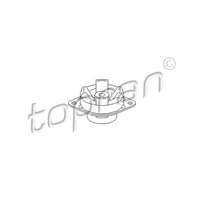 Photo Mounting, automatic transmission TOPRAN 103611