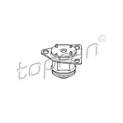 Photo Mounting, automatic transmission support TOPRAN 103735
