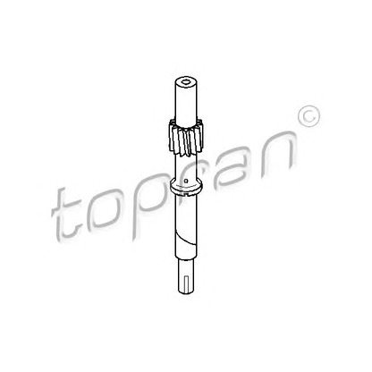 Photo Tacho Shaft TOPRAN 107402