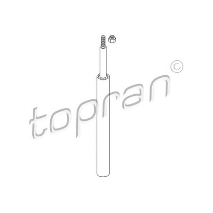 Zdjęcie Przewód hamulcowy elastyczny TOPRAN 104322