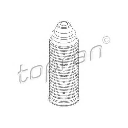 Photo Protective Cap/Bellow, shock absorber TOPRAN 103043