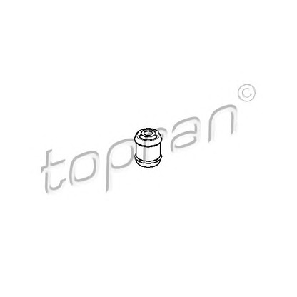 Zdjęcie Zestaw klocków hamulcowych, hamulce tarczowe TOPRAN 108770