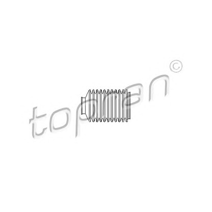 Zdjęcie Zestaw osłon, układ kierowniczy TOPRAN 102802