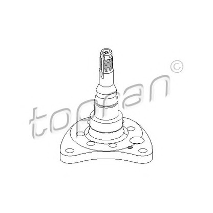 Photo Wheel Hub TOPRAN 102820