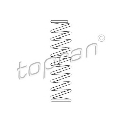 Photo Coil Spring TOPRAN 102627