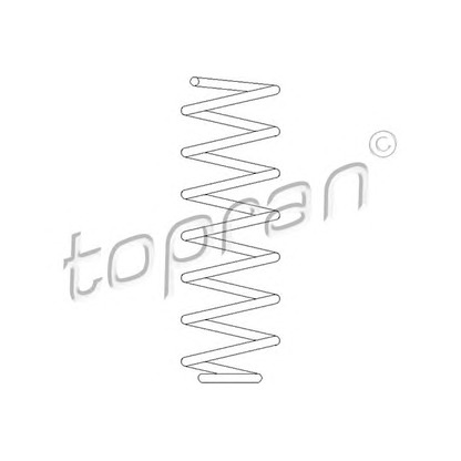 Photo Coil Spring TOPRAN 109535