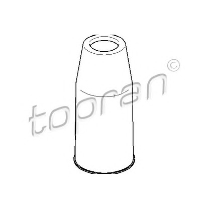Photo Protective Cap/Bellow, shock absorber TOPRAN 110527