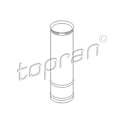 Photo Protective Cap/Bellow, shock absorber TOPRAN 110906