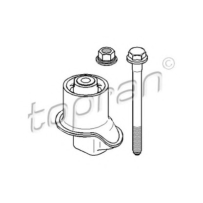 Photo Suspension, corps de l'essieu TOPRAN 109783