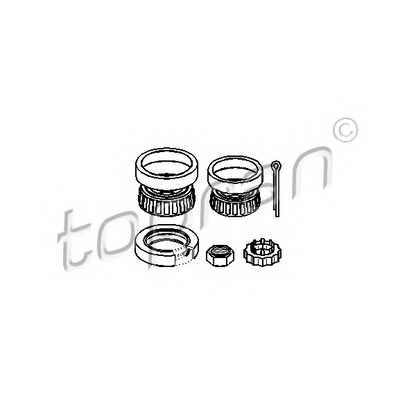Photo Wheel Bearing Kit TOPRAN 103751