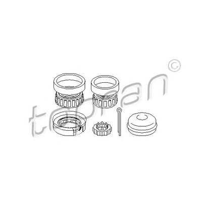 Photo Wheel Bearing Kit TOPRAN 109702
