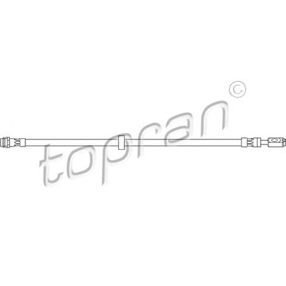 Foto Tubo flexible de frenos TOPRAN 108913