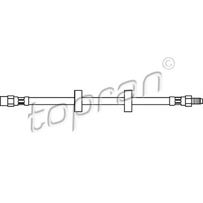 Foto Tubo flexible de frenos TOPRAN 104232