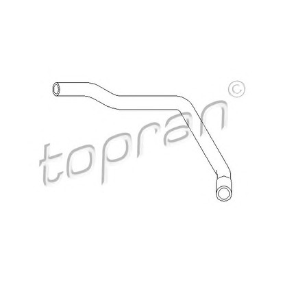 Zdjęcie Przewód elastyczny chłodnicy TOPRAN 103538