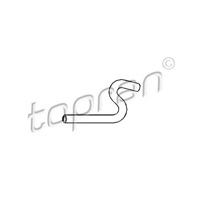 Zdjęcie Przewód elastyczny chłodnicy TOPRAN 103413