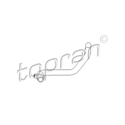 Zdjęcie Przewód elastyczny chłodnicy TOPRAN 108313