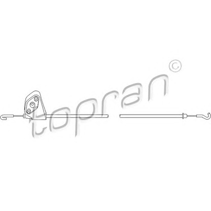 Photo Cable, door release TOPRAN 109076