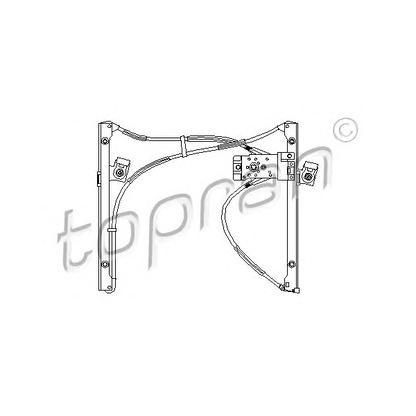 Фото Подъемное устройство для окон TOPRAN 111707