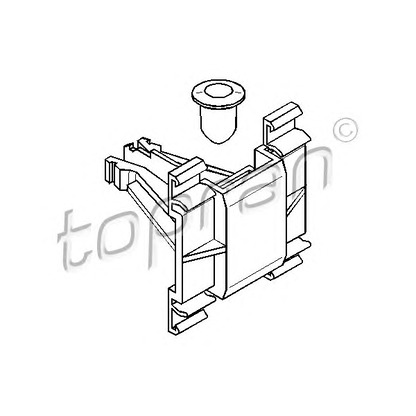 Photo Retaining Clip, windows TOPRAN 103104