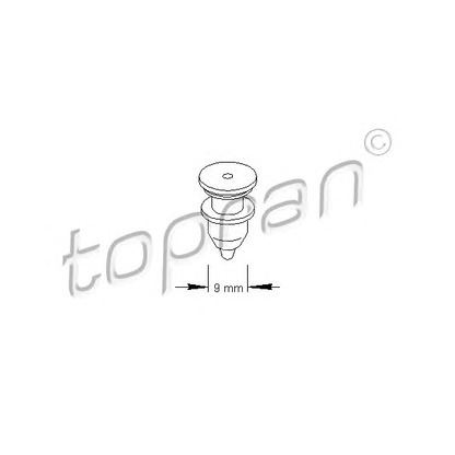 Photo Clip, trim/protective strip TOPRAN 111495