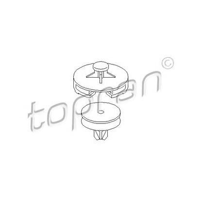 Photo Clip, trim/protective strip TOPRAN 111508