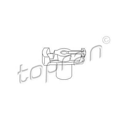 Foto Rotor del distribuidor de encendido TOPRAN 100708