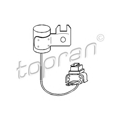 Foto Condensador, sistema de encendido TOPRAN 101020