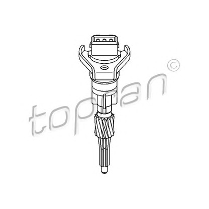 Photo Sensor, speed TOPRAN 108728