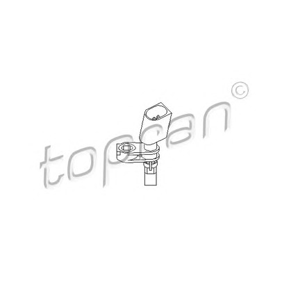 Photo Sensor, wheel speed TOPRAN 110608