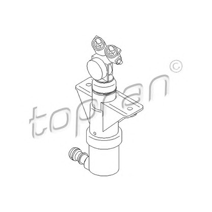 Фото Распылитель воды для чистки, система очистки фар TOPRAN 111411