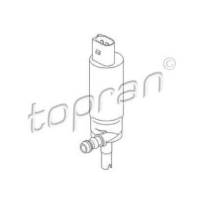 Photo Water Pump, headlight cleaning TOPRAN 110472