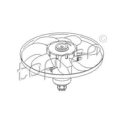 Foto Lüfter, Motorkühlung TOPRAN 107711