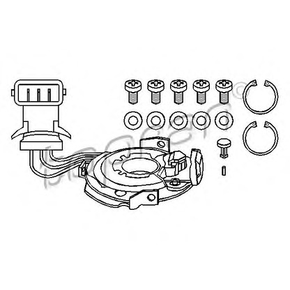 Photo Sensor, ignition pulse TOPRAN 100665