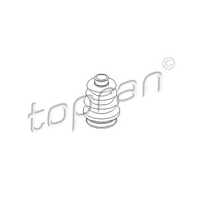 Photo Bellow, driveshaft TOPRAN 200516