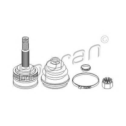 Photo Joint Kit, drive shaft TOPRAN 206113