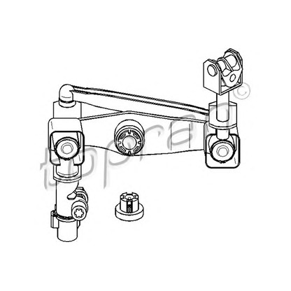 Photo Kit de réparation, levier de changement de vitesse TOPRAN 207229