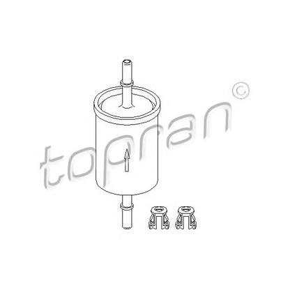 Photo Fuel filter TOPRAN 201622