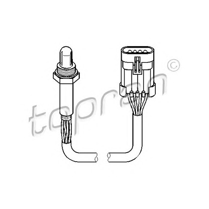 Photo Lambda Sensor TOPRAN 206195